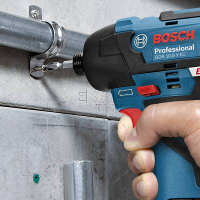 Zakrętarka udarowa BOSCH GDR 12V-110 06019E0005 12V + 2x3Ah + walizka - zdjęcie nr 4