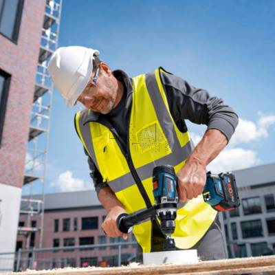 Wiertarko-wkrętarka udarowa BOSCH GSB 18V-150 C 06019J5102 150Nm + L-BOXX - zdjęcie nr 3