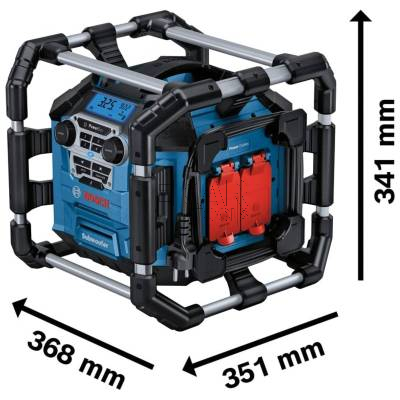 Radio budowlane BOSCH GPB 18V-5 C 06014A4000 FM BT AUX - zdjęcie nr 2