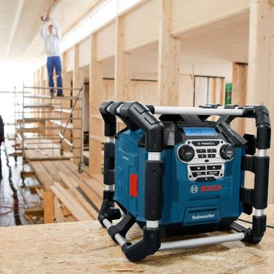 Radio budowlane BOSCH GPB 18V-5 C 06014A4000 FM BT AUX - zdjęcie nr 3