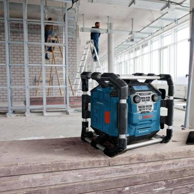 Radio budowlane BOSCH GPB 18V-5 C 06014A4000 FM BT AUX - zdjęcie nr 4