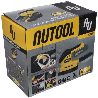 Szlifierka oscylacyjna akumulatorowa DELTA 20V Nutool N20CMS + 2Ah - zdjęcie nr 4