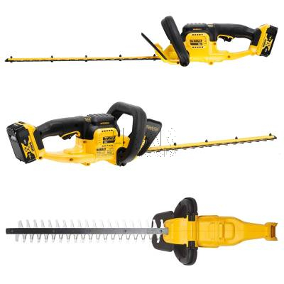 Nożyce do żywopłotu akumulatorowe DeWalt DCMHT563P1 18V 55cm + 1x5Ah - zdjęcie nr 2