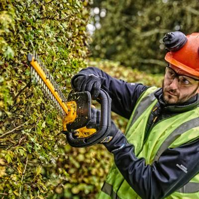 Nożyce do żywopłotu akumulatorowe DeWalt DCMHT563P1 18V 55cm + 1x5Ah - zdjęcie nr 4