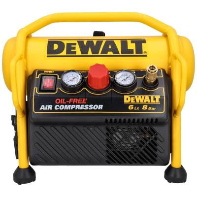 Kompresor bezolejowy DeWalt DPC6MRC 6l 1,5km 8bar 170l/min - zdjęcie nr 2