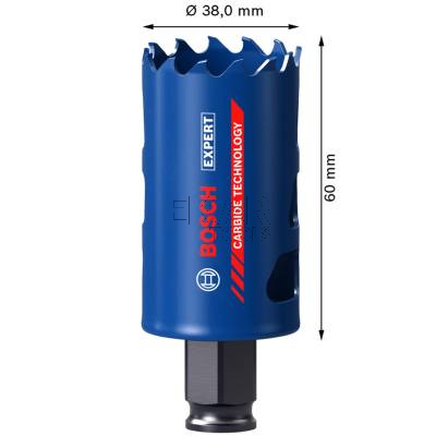 Otwornica piła 38x60mm Bosch EXPERT Tough Material 2608900424 - zdjęcie nr 2