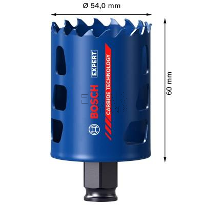 Otwornica piła 54x60mm Bosch EXPERT Tough Material 2608900428 - zdjęcie nr 2