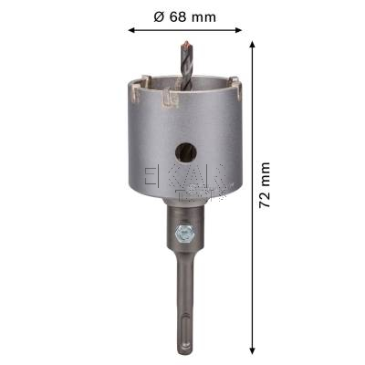 Koronka wiertnicza 68mm BOSCH PRO SDS Plus-5 Core Cutter 2608550064 - zdjęcie nr 2