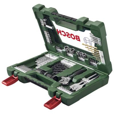 Zestaw wierteł i bitów 83el. z latarką i kluczem BOSCH V-LINE 2607017193 - zdjęcie nr 3