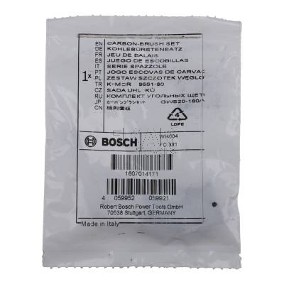 Zestaw szczotek węglowych do szlifierek kątowych BOSCH 1607014171 - zdjęcie nr 3