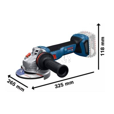 Szlifierka kątowa BOSCH GWS 18V-11 S 06019N4000 18V 125mm - zdjęcie nr 3