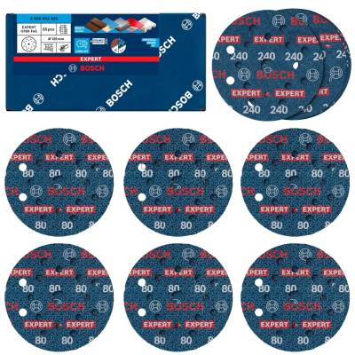 KRĄŻEK ŚCIERNY EXO780,125MM, SET,55X Bosch 2608902429