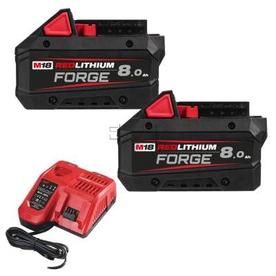 Dmuchawa akumulatorowa Milwaukee M18 FBLG3-802 4933499233 + 2x8Ah - zdjęcie nr 2