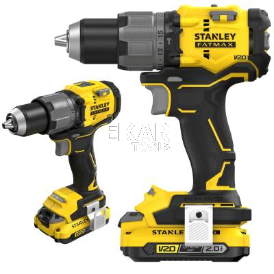 Wkrętarka udarowa STANLEY FATMAX SFMCD726D2K 18V 80Nm + 2x2Ah + walizka - zdjęcie nr 2