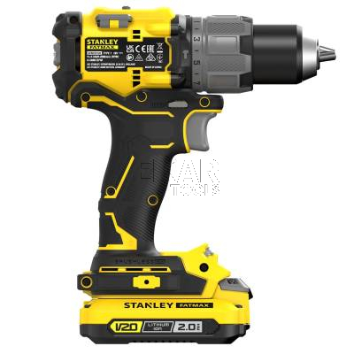 Wkrętarka udarowa STANLEY FATMAX SFMCD726D2K 18V 80Nm + 2x2Ah + walizka - zdjęcie nr 3