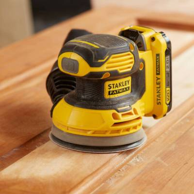 Szlifierka mimośrodowa Stanley Fatmax SFMCW220B 125mm 18V V20 - zdjęcie nr 2