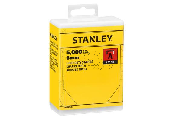 Zszywki tapicerskie Typ A 6mm 5000szt. STANLEY TRA204-5T - zdjęcie nr 2