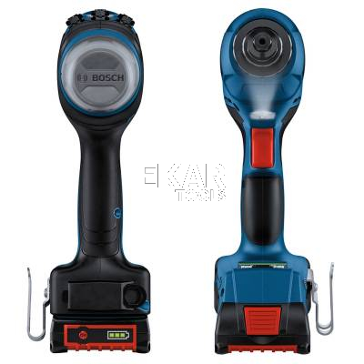 Nitownica akumulatorowa BOSCH GRG 18V-16 C 06019K5001 + 2x4Ah + L-BOXX - zdjęcie nr 2