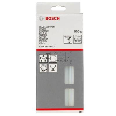 Wkłady klejowe do pistoletu 11x200mm 25szt 500g BOSCH 1609201396 - zdjęcie nr 3