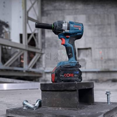 Klucz udarowy BOSCH GDS 18V-750 C 06019L9003 1/2 750Nm + 2x5Ah + L-BOXX - zdjęcie nr 3