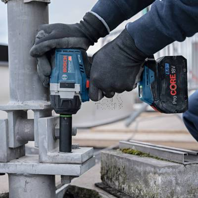 Klucz udarowy BOSCH GDS 18V-750 C 06019L9003 1/2 750Nm + 2x5Ah + L-BOXX - zdjęcie nr 4