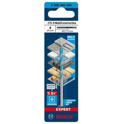 WIERTŁO CYL-9 EXPERT MC 1PC 4X40X75 2608900604 - zdjęcie nr 4