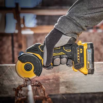 Przecinarka tarczowa akumulatorowa DeWalt DCS438N 76mm 18V - zdjęcie nr 3