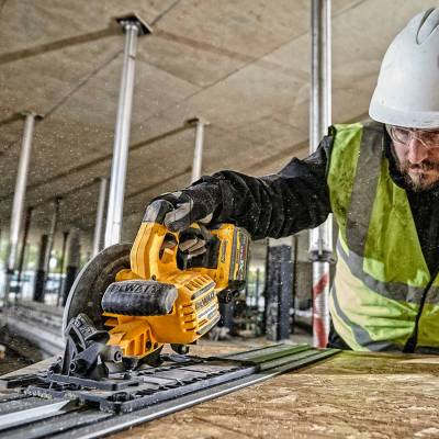 Pilarka tarczowa akumulatorowa DeWalt DCS579N 190mm 54V XR - zdjęcie nr 4