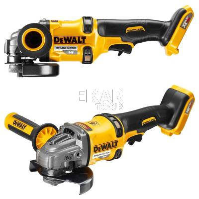 Szlifierka kątowa akumulatorowa DeWalt DCG414NT 125mm 54V XR FLEXVOLT + walizka - zdjęcie nr 2