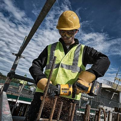 Szlifierka kątowa akumulatorowa DeWalt DCG414NT 125mm 54V XR FLEXVOLT + walizka - zdjęcie nr 4