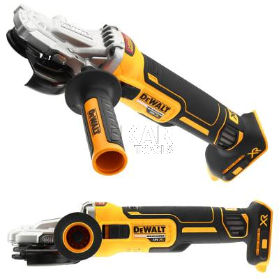 Szlifierka kątowa akumulatorowa DeWalt DCG405FNT 125mm 18V + walizka - zdjęcie nr 2
