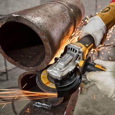 Szlifierka kątowa akumulatorowa DeWalt DCG405FNT 125mm 18V + walizka - zdjęcie nr 4