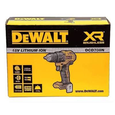 Wkrętarka akumulatorowa DeWalt DCD708N 18V 65Nm - zdjęcie nr 4