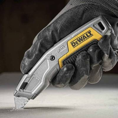 Nóż uniwersalny metalowy z wysuwanym ostrzem DeWalt DWHT10054 - zdjęcie nr 4