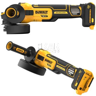 Szlifierka kątowa akumulatorowa DeWalt DCG409VSNT 125mm 18V XR + walizka - zdjęcie nr 2