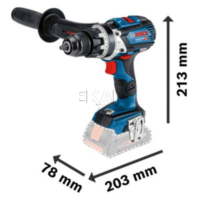 Wkrętarka udarowa BOSCH GSB 18V-110 C 06019G030A 110Nm + L-BOXX - zdjęcie nr 2