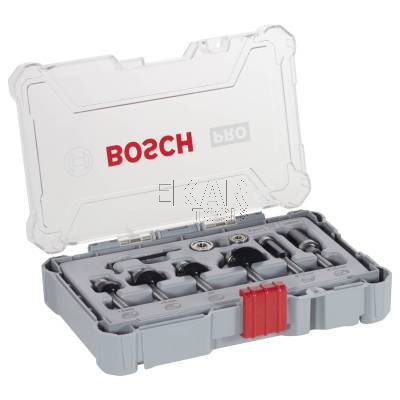 Zestaw 6 frezów do drewna 6mm BOSCH 2607017468 - zdjęcie nr 3