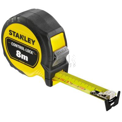Miara zwijana stalowa 8mx25mm STANLEY CONTROL LOCK STHT37232-0 - zdjęcie nr 2
