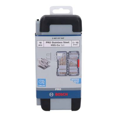 Zestaw 18 wierteł do metalu 1-10mm COBALT HSS-CO BOSCH 2607017047 - zdjęcie nr 4