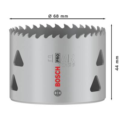 Otwornica piła HSS Multi Material 68x44mm BOSCH PRO 2608901523 - zdjęcie nr 2