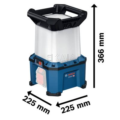 Lampa budowlana akumulatorowa BOSCH GLA 18VH-7500 06014A5000 7500lm - zdjęcie nr 2