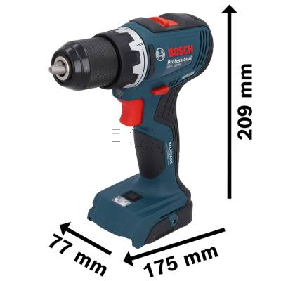 Wkrętarka udarowa akumulatorowa BOSCH GSB 18V-65 06019N3300 65Nm - zdjęcie nr 3