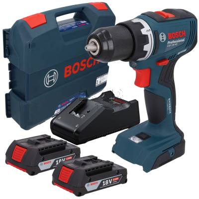 Wkrętarka udarowa BOSCH GSB 18V-65 06019N3100 65Nm + 2x2Ah + L-Case