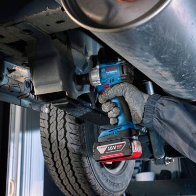 Klucz udarowy BOSCH GDS 18V-350 06019M5021 1/2 350Nm + 2x4Ah + L-Case - zdjęcie nr 3