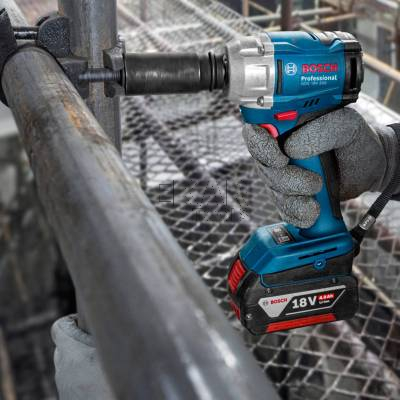 Klucz udarowy BOSCH GDS 18V-350 06019M5021 1/2 350Nm + 2x4Ah + L-Case - zdjęcie nr 4