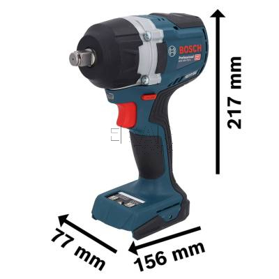 Klucz udarowy BOSCH GDS 18V-750 C 06019L9001 1/2 750Nm + L-BOXX - zdjęcie nr 2