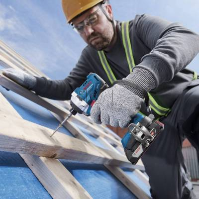 Zakrętarka udarowa BOSCH GDR 18V-215 06019N2002 215Nm + 2x4Ah + L-BOXX - zdjęcie nr 4