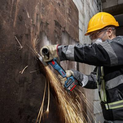 Szlifierka kątowa BOSCH GWS 18V-11 06019N4102 125mm + L-BOXX - zdjęcie nr 4