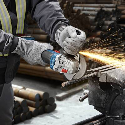 Szlifierka kątowa BOSCH GWS 18V-8 06019N9001 18V 125mm + L-BOXX - zdjęcie nr 3