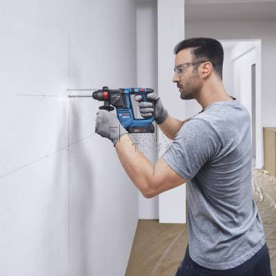 Młotowiertarka akumulatorowa SDS-Plus BOSCH GBH 18V-18 0611927000 1,5J - zdjęcie nr 3